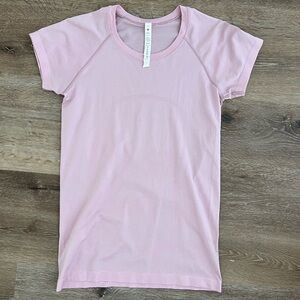 lululemon Swiftly Tech Short-Sleeve Shirt 2.0 pink peony
